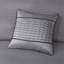 Courtepointe grise / taupe 6 pièces pour très grand / très grand, lavable à la machine, coussins décoratifs avec plis et broderie, facile à laver-118740234-118740235