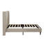 High Headboard Upholstered Bed, Queen Size Bed Frame, 12-Slat Support, Easy To Assemble, Chenille Cloth, No Box Spring Needed-1969725317-1969725315