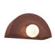 Payam Single Light Ceramic Dimmable Half Moon