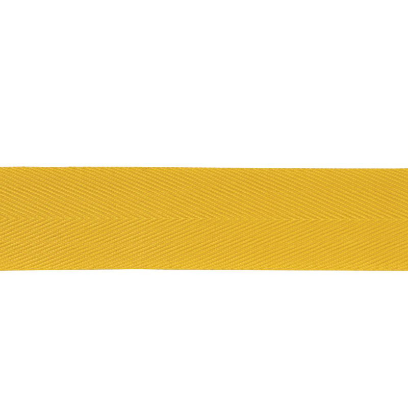 Scout A Ribbon Fabric, Mustard