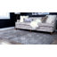 Tapis à motif géométrique gris / ivoire Glitzy-94487146