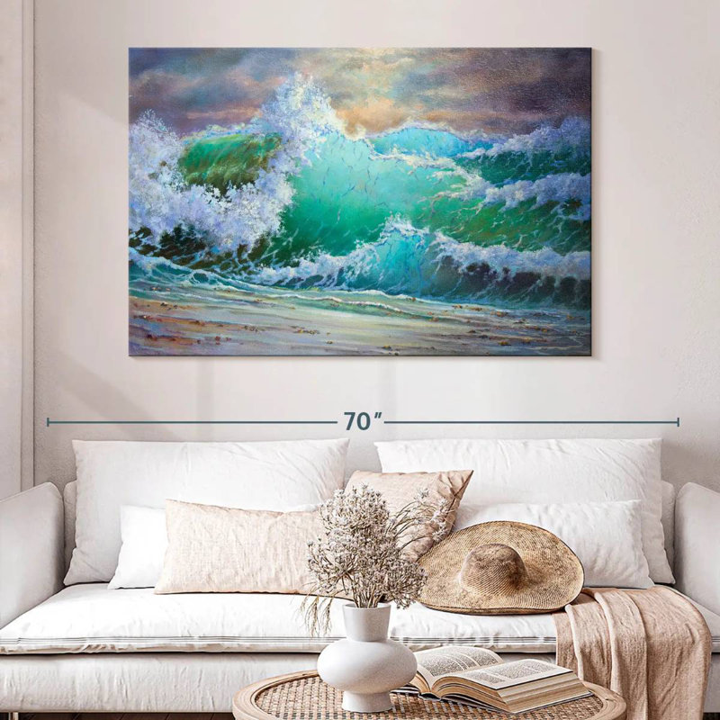 Gillard Waves, 34" H x 51" W