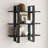 Solid Wood Floating Shelf with Adjustable Shelves-853496658