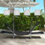 Oddvin 182cm Long Reclining Double Sun Lounger