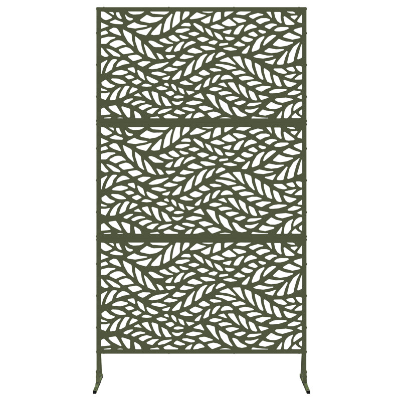 Fence Panel Large Decorative Inlays, Olive