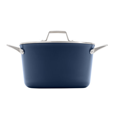 Calphalon  Premier Ceramic Nonstick 7-Qt. Dutch Oven with Lid, Midnight Blue