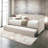 Jagger Fog Fabric Daybed W/Trundle (Twin)