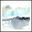 «Snow Line III» par Jennifer Goldberger - reproduction d'art encadrée-1722255176-1611437999