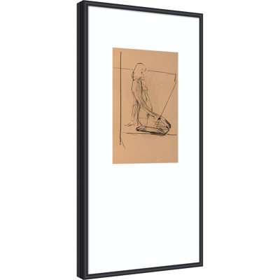 «EIAtude FeIAminine No. 5» par Cartissi, reproduction d'art encadrée