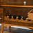 31.5" Liquor Cabinet With Wine Glass Holder & Wine Rack & Adjustable Shelf, Wine Cabinet, Kitchen Coffee Bar Cabinet, Rustic Sideboard Buffet  Cabinet With Storage