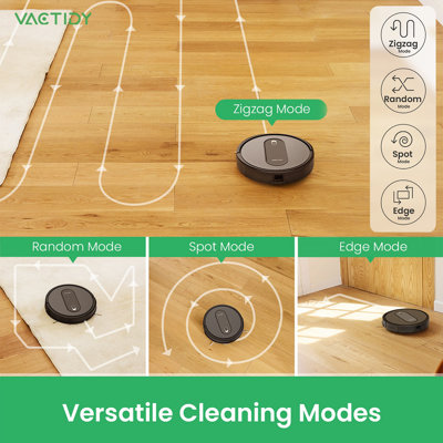 Cordless Robot Vacuum with Wi-Fi App, Remote, Alexa Control