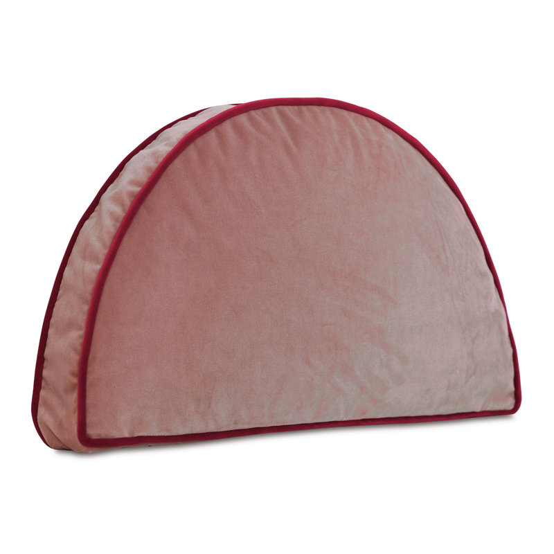 Uma Velvet Pillow Cover & Insert, Pink