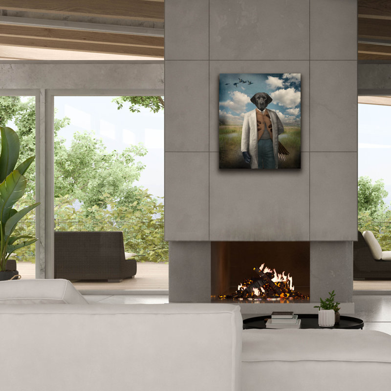  «Labrador Retriever» par John Hovenstine, art mural sur toile, 26 po x 30 po, H 30 po x l 26 po