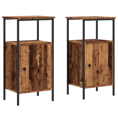 Hedger 41cm W Iron Bedside Table