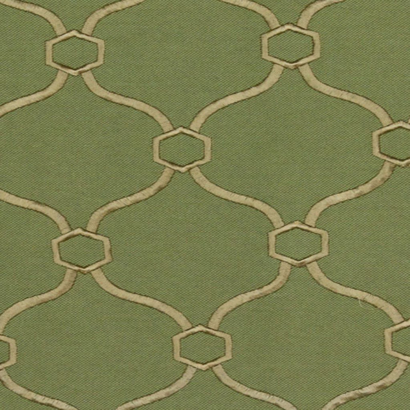 Tissu quadrilobe Suite Picardie, Fougère