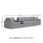 Canapé modulaire 5 pièces Depew-1832038024