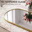 Aluminium Arch Full Length Mirror