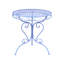 Bistro Set ALBINIA Metal Burgundy-427259876