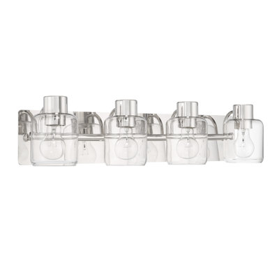 Éclairage pour meuble-lavabo 4 lumières Kennecia
