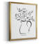 Toile de qualité supérieure avec croquis Squety Bouquet II - prête à être accrochée-312653761-312653775