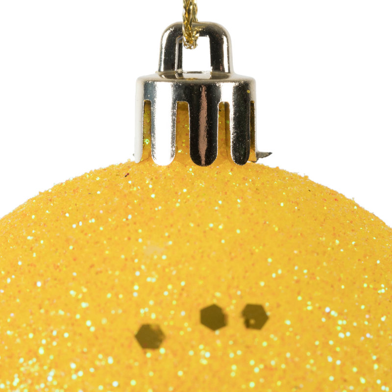 Babiole incassable, H 2,75 po x l 2,75 po x P 2,75 po, Jaune, 20