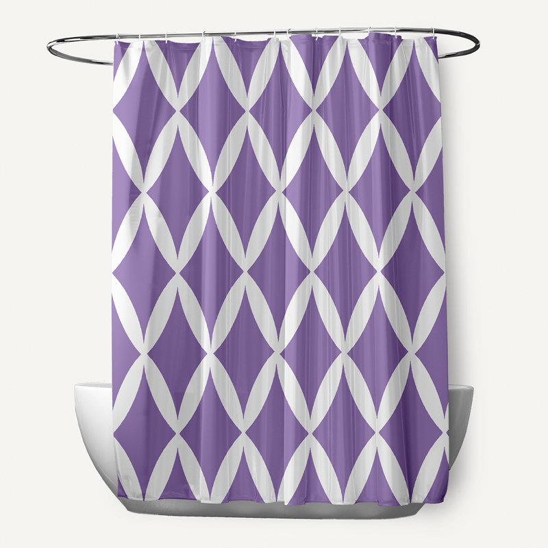 Floral Shower Curtain, Heather