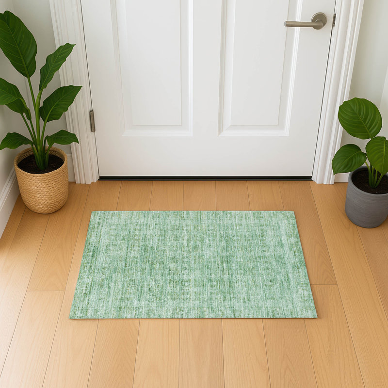 Premium Machine Washable Verlin AMF1775 Border Rug, Rectangle 1'8" x 2'6"