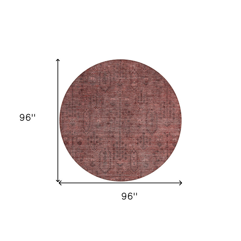 Tapis rond 8 po Southwestern