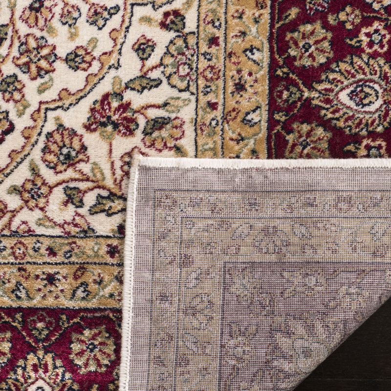 Carolus Viscose Pile Oriental Rug, Rectangle 2'2" x 3'7"