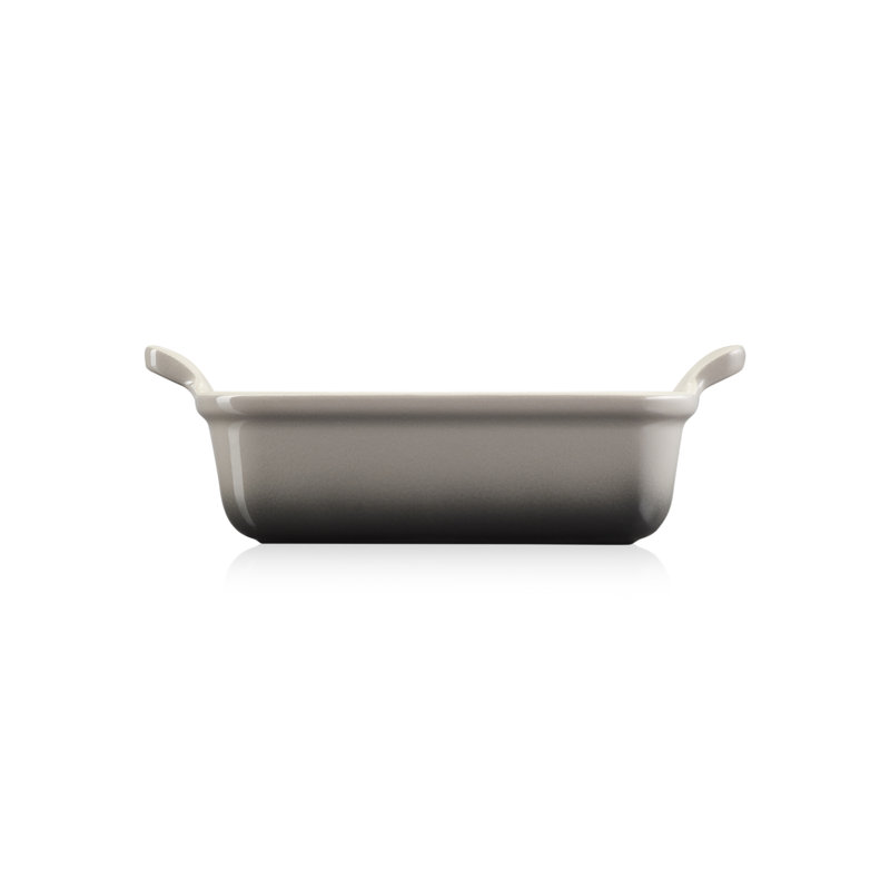 Le Creuset Stoneware Heritage Rectangular Dish, 19cm/1.1L, Flint