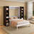 Murphy Bed With Foldable Bookcase-114193618