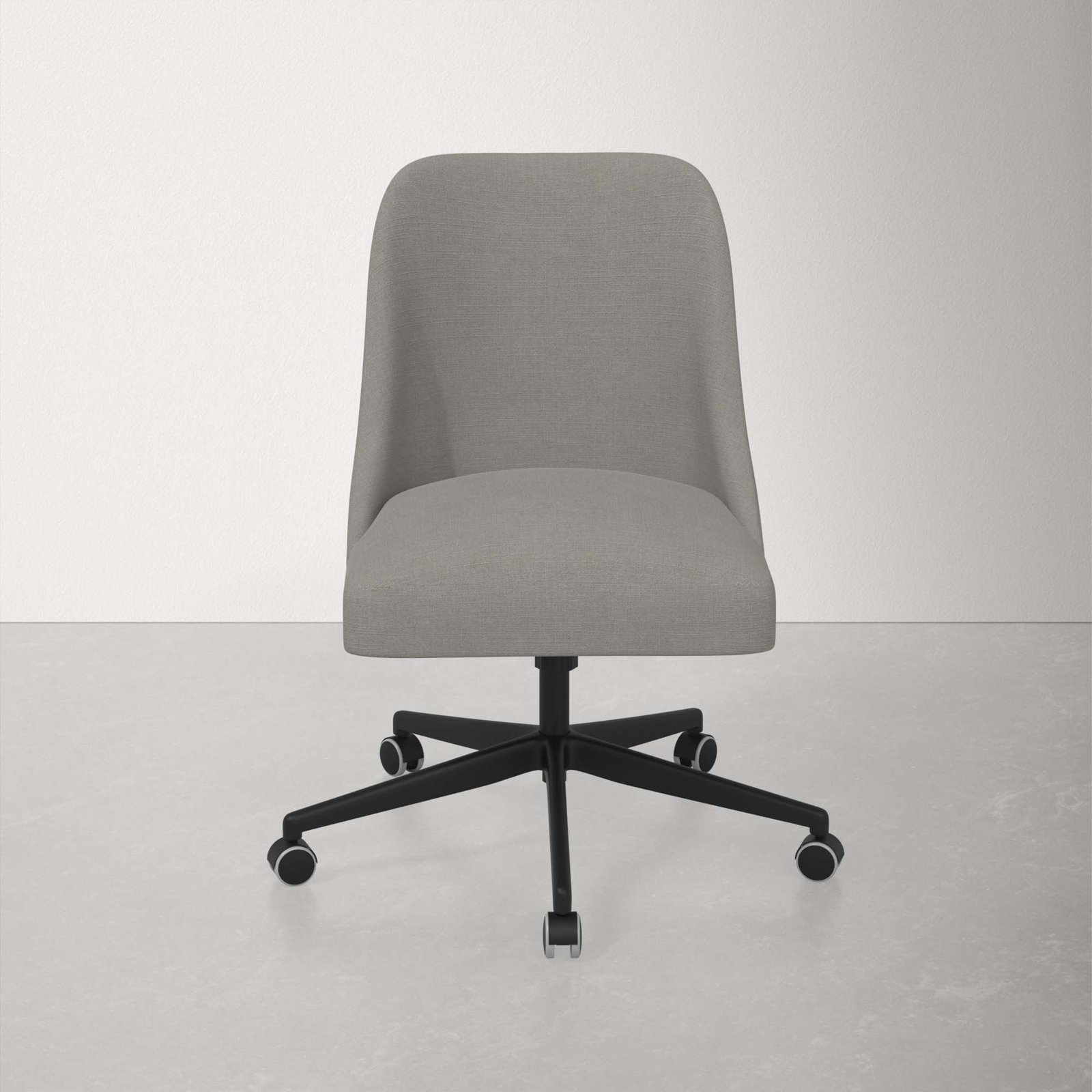 Acosta Office Chair, Classic Grey Linen