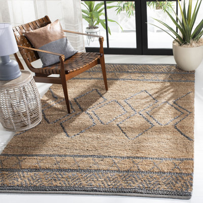 Craddock Hand Woven Jute Southwestern Area Rug