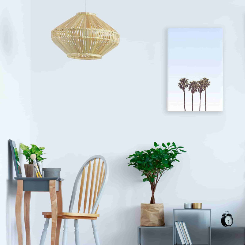 «Bedwell Coconut Trees On The Beach On», reproduction sur toile, H 24 po x l 16 po x P 1,5 po