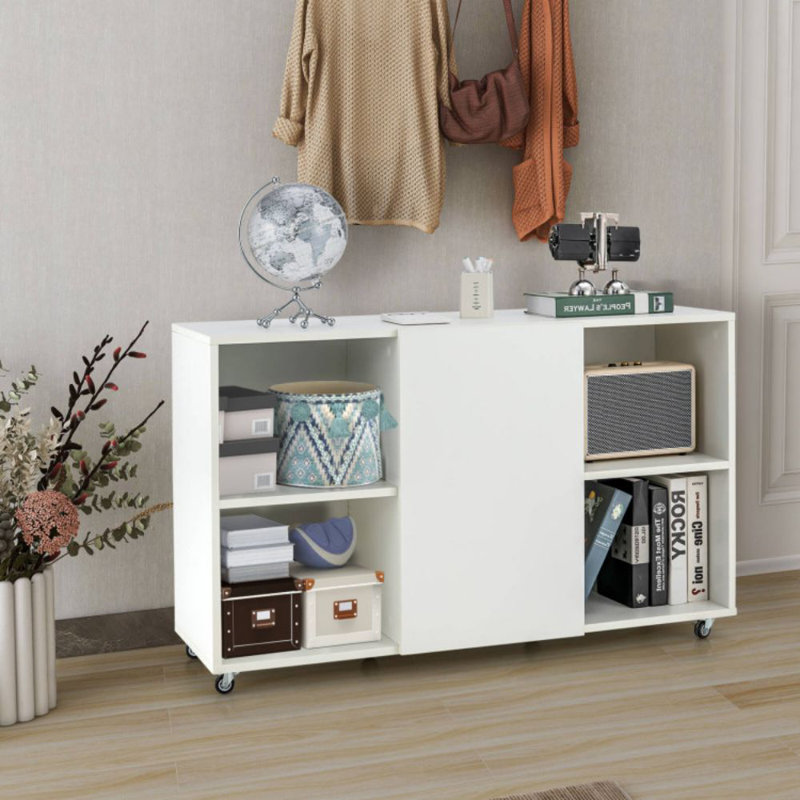 Cyrah Accent Cabinet, White
