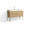 Avila 48" W Freestanding Single Bathroom Vanity with Dean Leg