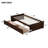 Solid Wood Bed with 2 Drawers-707220338