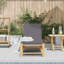 199cm Long Single Chaise with Cushions-1763851777