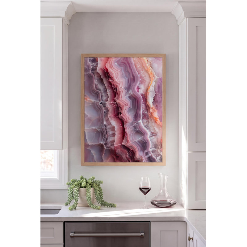Rose Strata, 40" H x 53" W