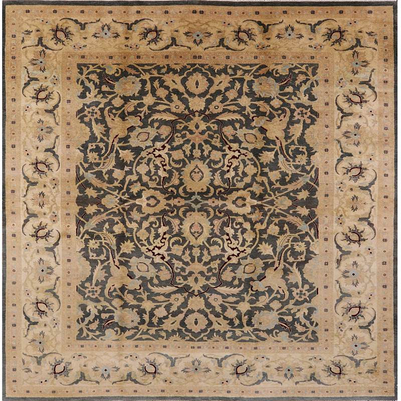 Saer Oriental Indoor Rug, Square 8'