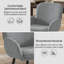 Upholstered Chenille Dining Chairs With Metal Legs-370718501-370718496