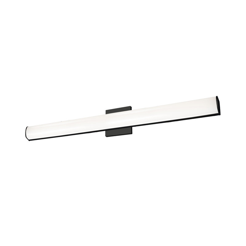 Longitude Dimmable LED Bath Bar, Black