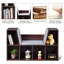 Neemias 63cm H x 102cm W Geometric Bookcase-2009538358