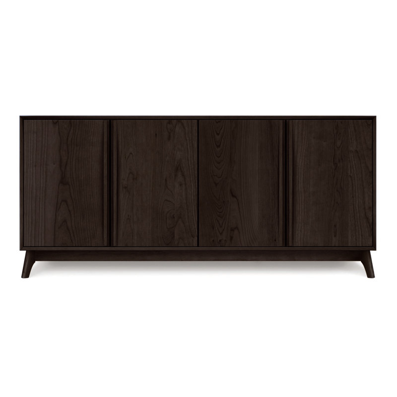 Catalina 66.13'' Solid Wood Sideboard, Smoke Cherry