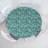 Ambesonne Shells Fitted Round Tablecloth Turquoise and Teal 65940