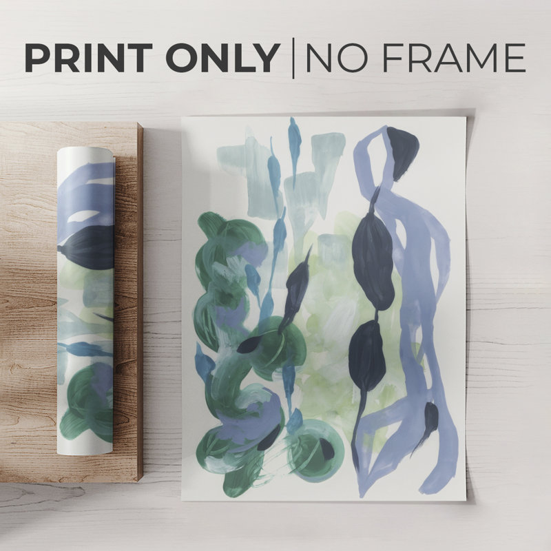 Abstract Kelp I -Canvas Print Only - NOT FRAMED