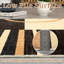 Tapis moderne à motif géométrique abstrait tourbillonnant, tapis circulaire pour salle à manger d'intérieur et de salon-1817489784