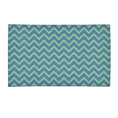 Chenille Chevron Indoor Rug