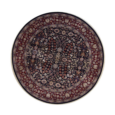 Rockdale One-of-a-Kind 5.2x5.2 Round Area Rug Black