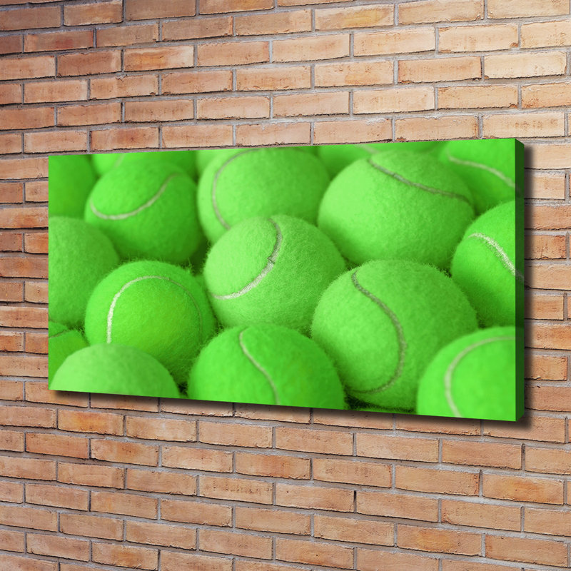 Tennis Balls - Wrapped Canvas Print
